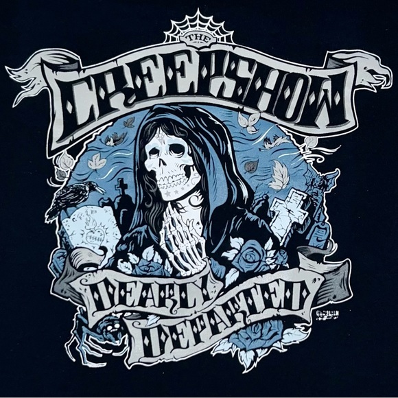 The Creepshow Dearly Departed Black Band Tee - Picture 5 of 6